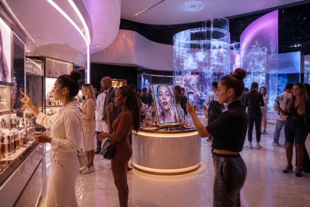 explorez comment le luxe réinvente l'expérience d'achat à l'ère des réseaux sociaux, à travers l'exemple de fenty beauty de rihanna et les innovations présentées à viva technology.